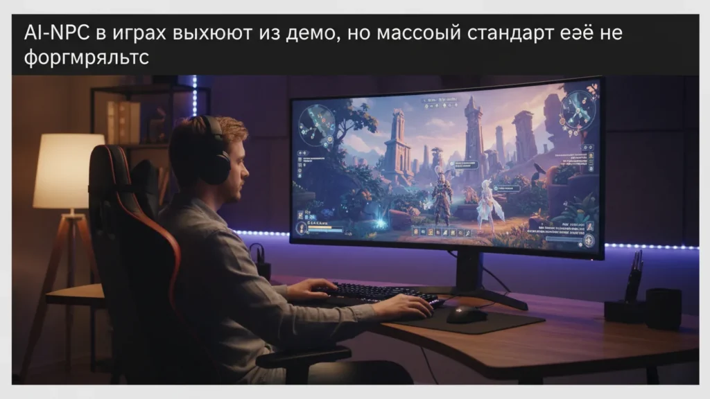 AI-NPC в играх выходят из демо, но массовый стандарт ещё не сформировался